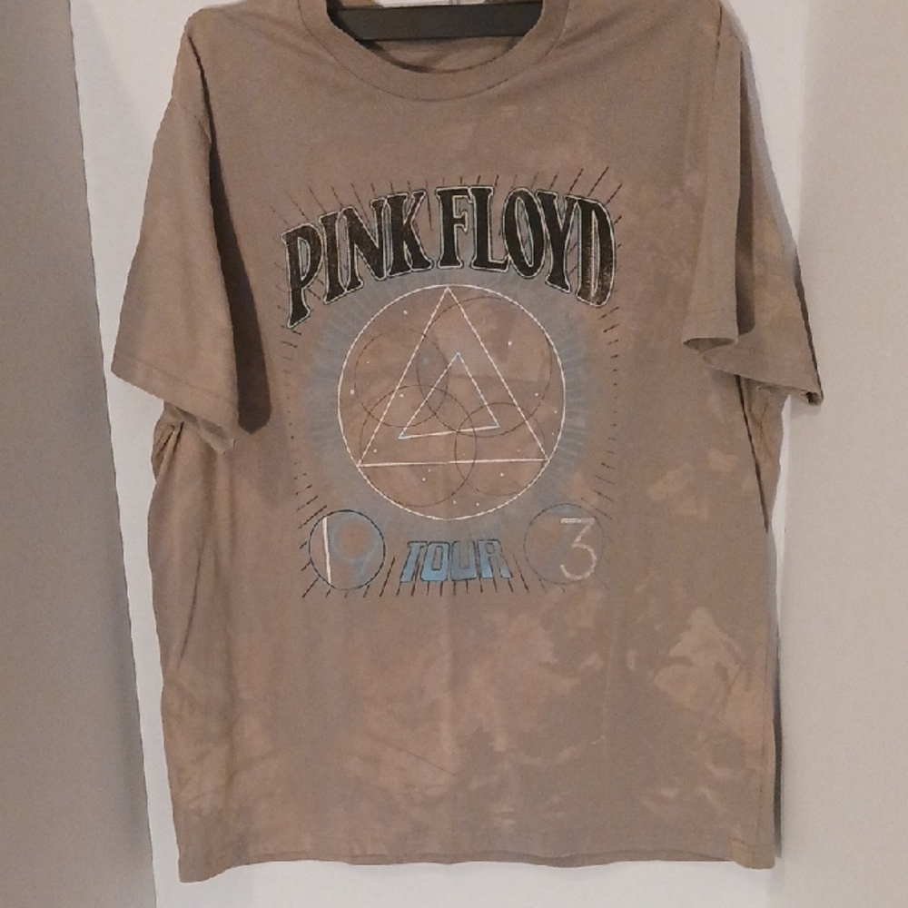 Pink Floyd Tour 3  Late 1980's Tie Dye Unisex Iconic Tee
